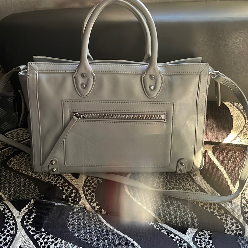 Linea Pelle Leather Handbag 9.5X16.5